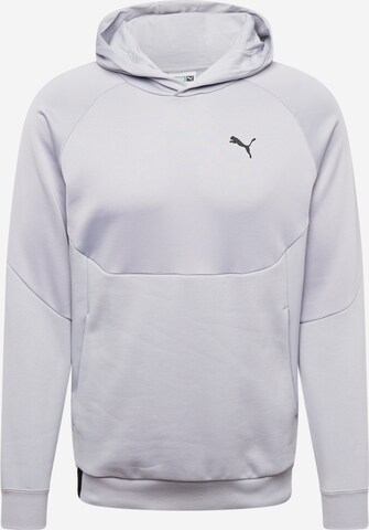 Sweat-shirt PUMA en gris : devant