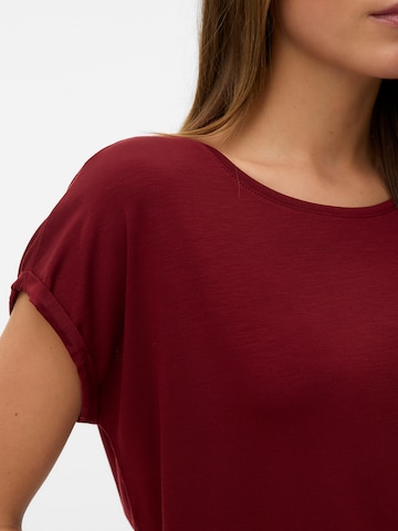 VERO MODA Paita 'VMAVA' värissä punainen