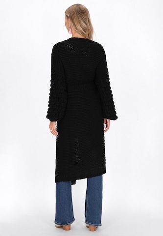 IZIA Strickjacke 'Boho' in Schwarz