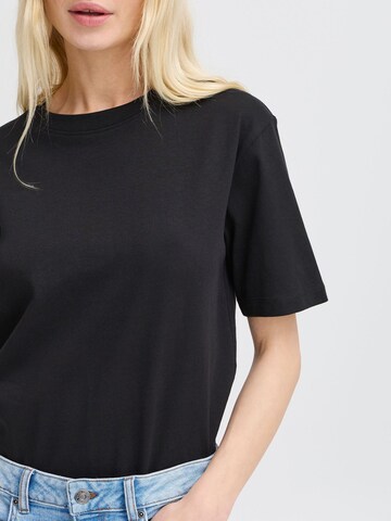 b.young - Camisa ' BYTROLO CREW NECK TSHIRT - ' em preto