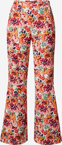 FRENCH CONNECTION Flared Trousers 'BRENNA HARRIE' in Mixed colours: front