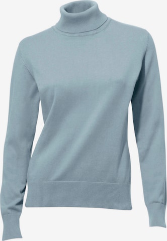 Pullover di heine in blu: frontale