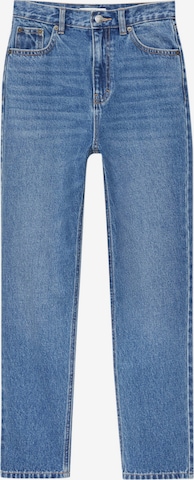 Pull&Bear Regular Jeans in Blue: front