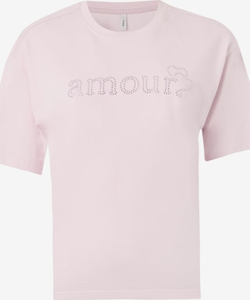 ONLYMajica 'ONLRHINE' - roza boja: prednji dio