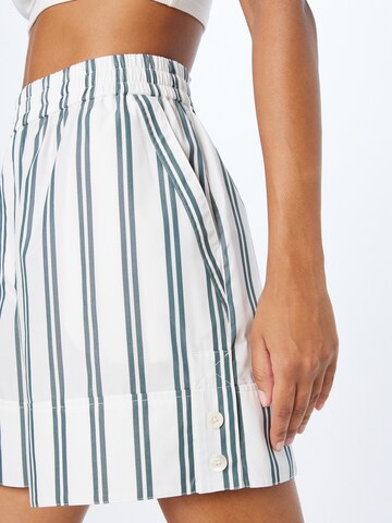 3.1 Phillip Lim Wide Leg Shorts in Weiß