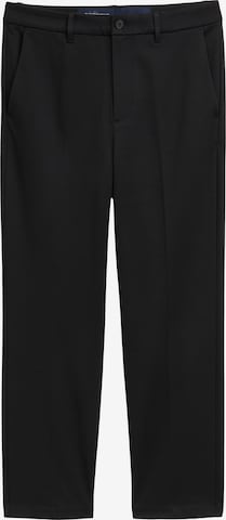 TOM TAILOR DENIM Loosefit Suorat housut värissä musta: etupuoli