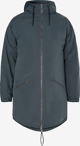 MO Between-seasons parka in Grey: front