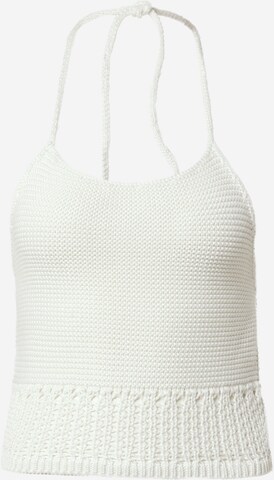 Tops en tricot 'Deborah' SHYX en blanc : devant