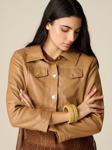 oltre - Chaqueta de entretiempo en marrón