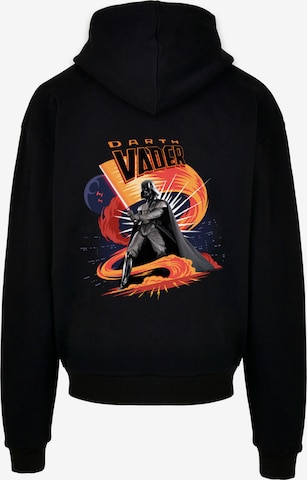 F4NT4STIC Sweatshirt 'Star Wars Darth Vader Swirling Fury Vintage' in Black: front