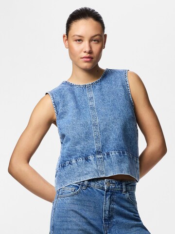 PIECES Overdel 'PCSky' i blå: forside