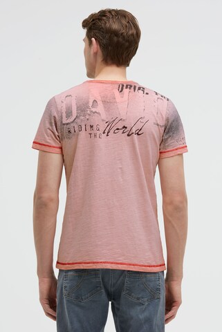 CAMP DAVID Shirt in Orange