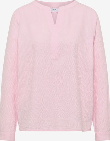 CECIL Bluse in Pink: Vorderseite