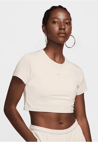 NIKE Performance Shirt 'Chill' in Beige: front