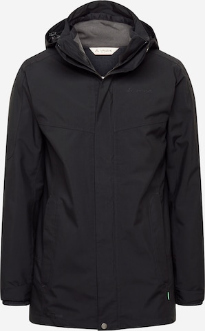 VAUDE Athletic Jacket 'Idris' in Black: front