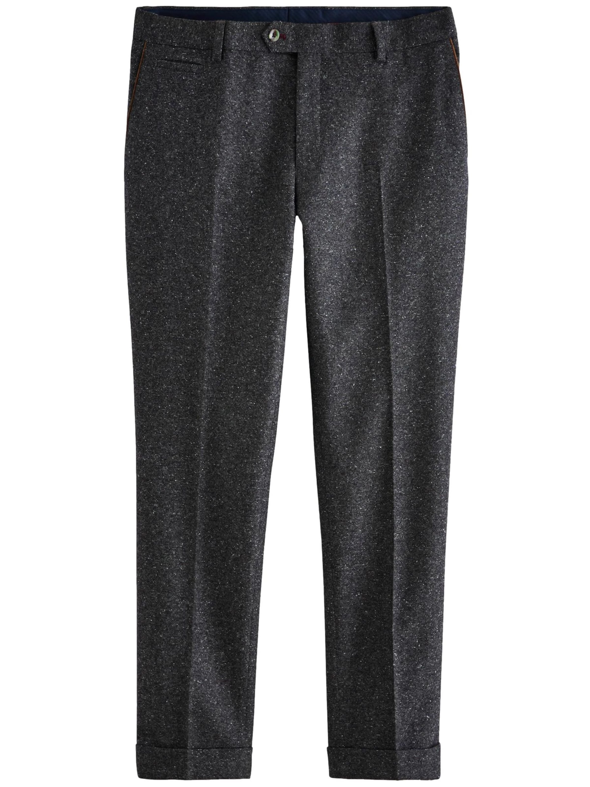 Next Trousers with creases in Dark grey, Item view