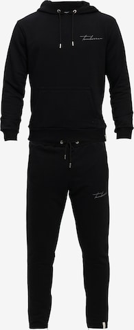 Tom Barron Sweatsuit in Black: front