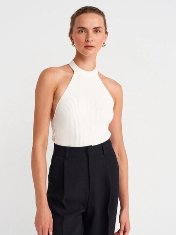 Dilvin Blouse 'Blusen' in White: front