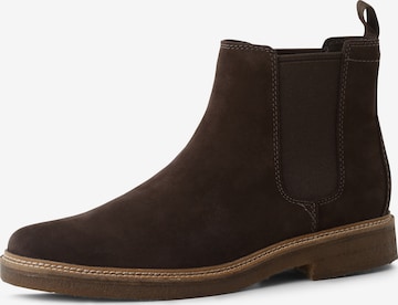 CLARKS Chelsea Boots ' Clarkdale Easy ' in Brown: front