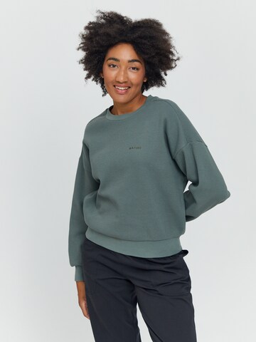 mazine Sweatshirt ' Nadi Sweater ' in Grau: predná strana