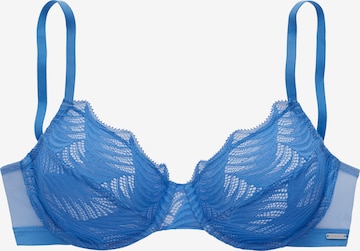 LASCANA T-shirt Bra in Blue: front