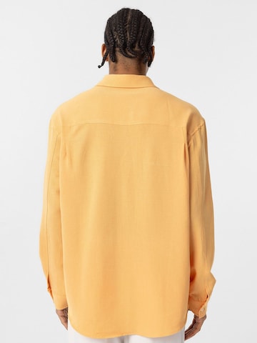 Dandalo Comfort fit Button Up Shirt in Orange
