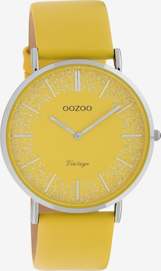 OOZOO Quarzuhr in gelb, Produktansicht