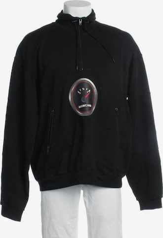 Balenciaga Sweatshirt & Zip-Up Hoodie in S in Black: front