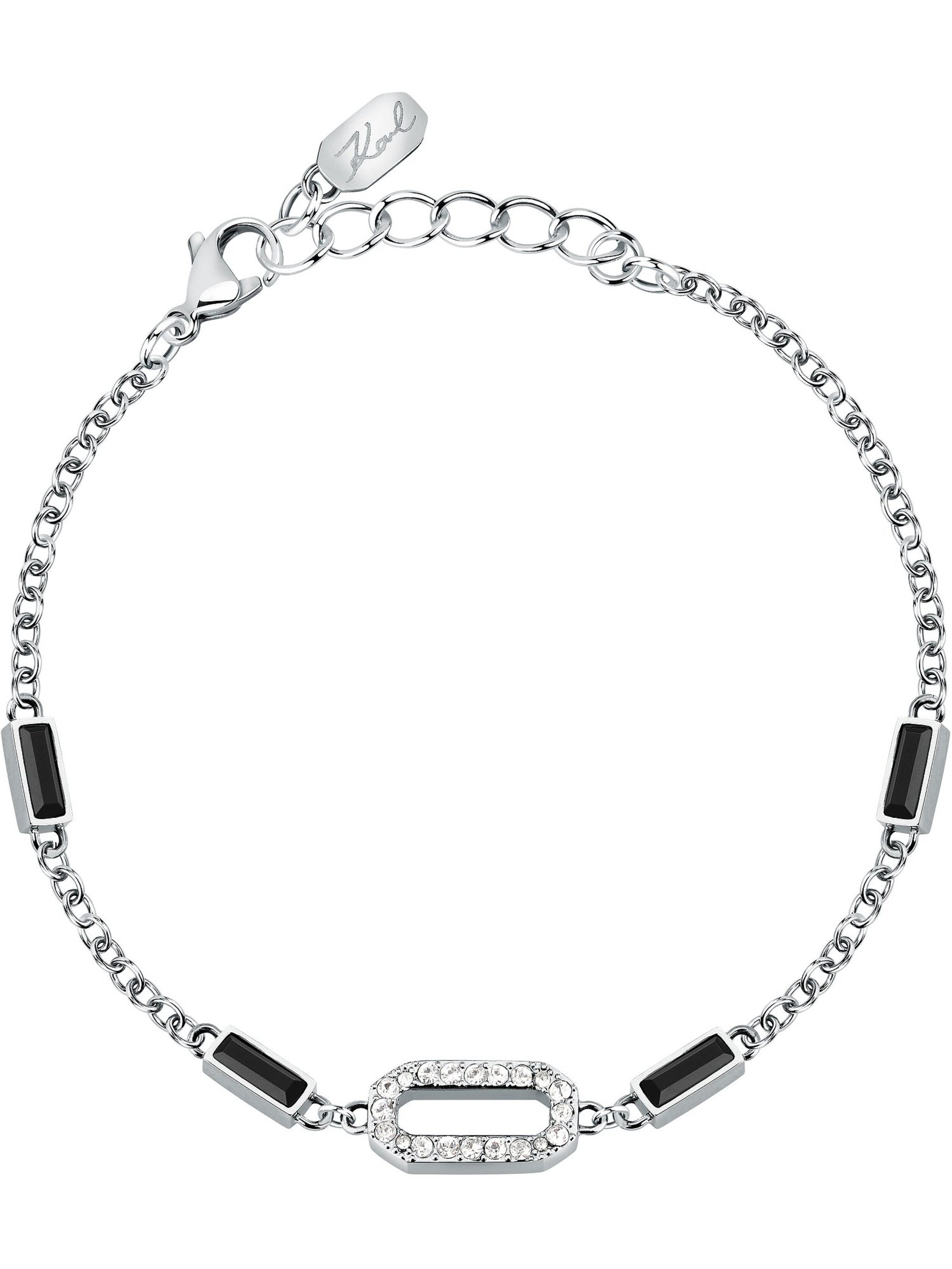 Karl Lagerfeld Armband in Silber: Vorderseite