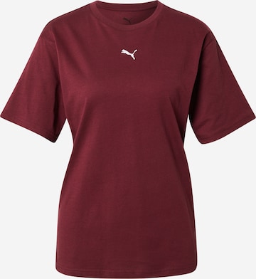 PUMA T-Shirt 'Ess' in Rot: Vorderseite