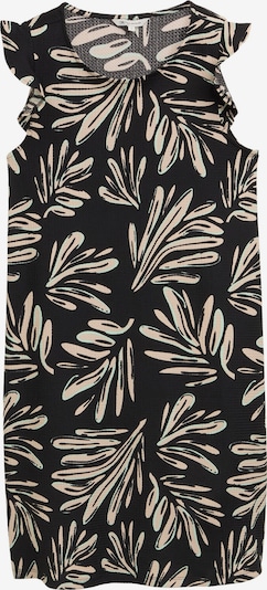 Rochie TOM TAILOR DENIM pe culoarea pielii / verde mentă / negru, Vizualizare produs