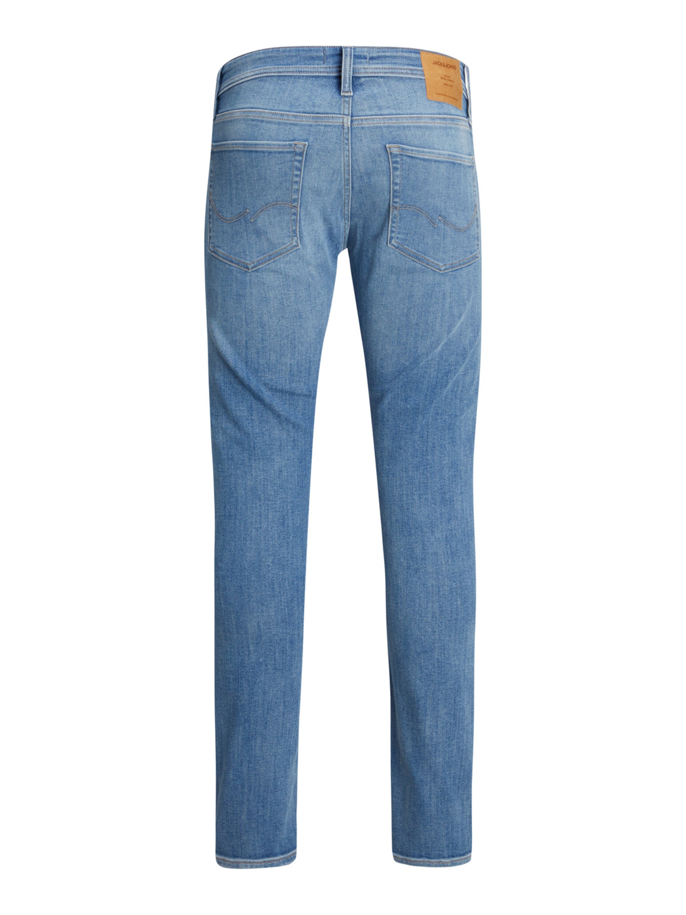 Skinny Jean 'Glenn' JACK & JONES en bleu
