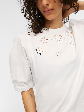 Camicia da donna 'DORETHE' di OBJECT in bianco