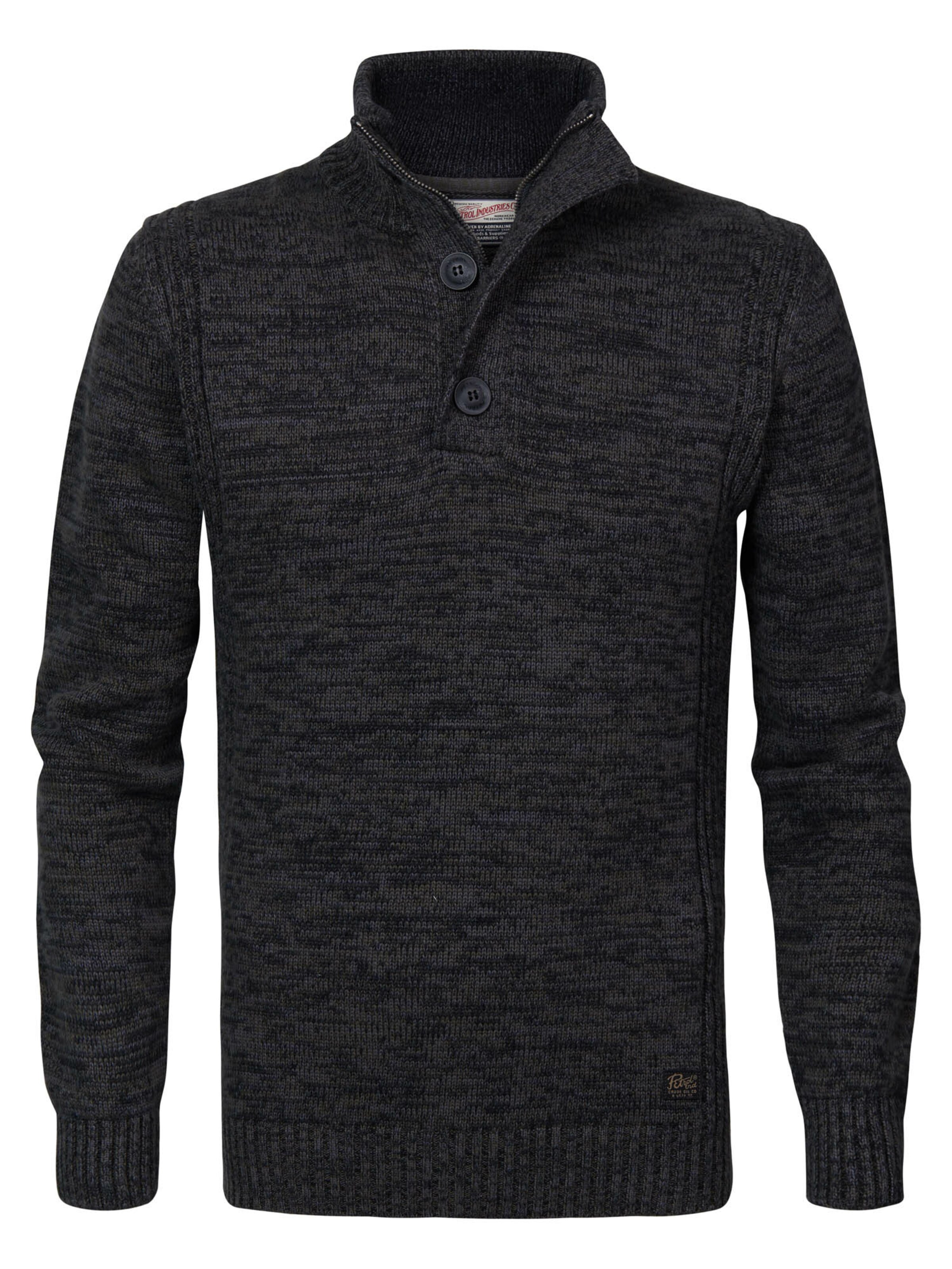 Petrol Industries Pullover in Grün: Vorderseite