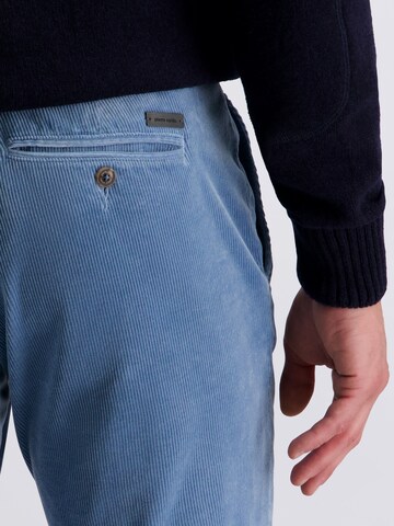PIERRE CARDIN Tapered Trousers 'Confolens' in Blue