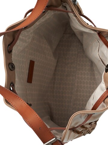 Marc Picard Tasche 'Beutel Bag Flechtoptik' in Beige