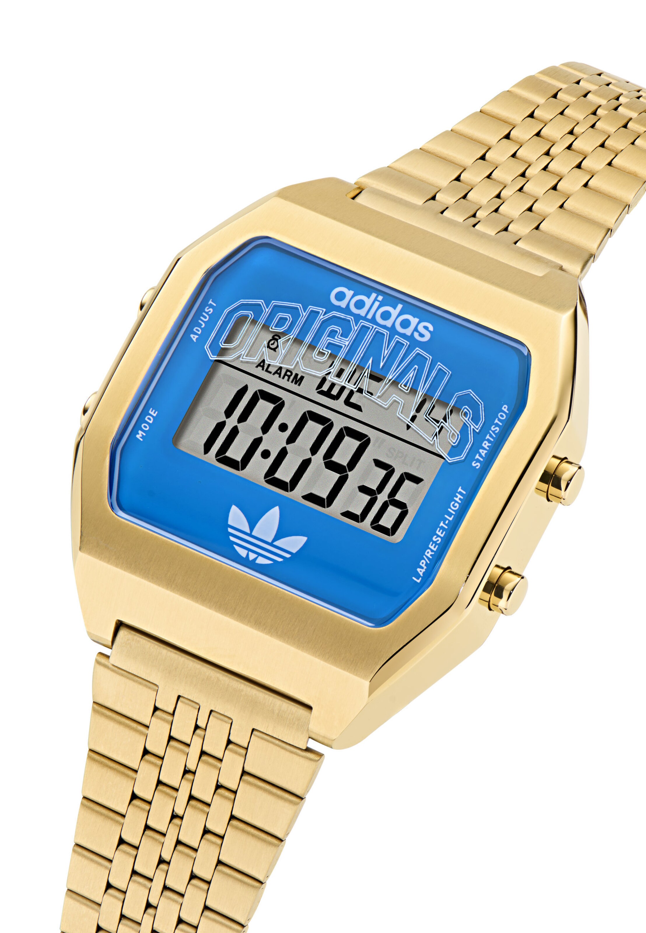 ADIDAS ORIGINALS Digitaal horloge in Goud