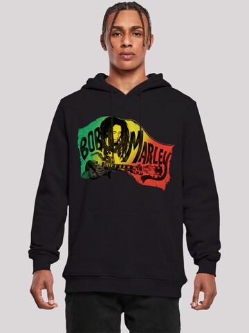 Sweat-shirt 'Bob Marley' F4NT4STIC en noir : devant