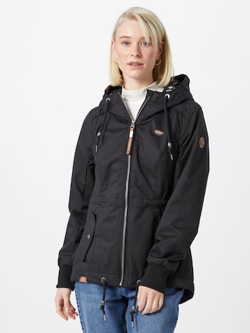 Ragwear Outdoorjas 'Danka' in Zwart: voorkant