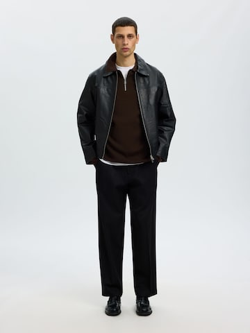 SELECTED Sweater 'SLHTeller' in Brown