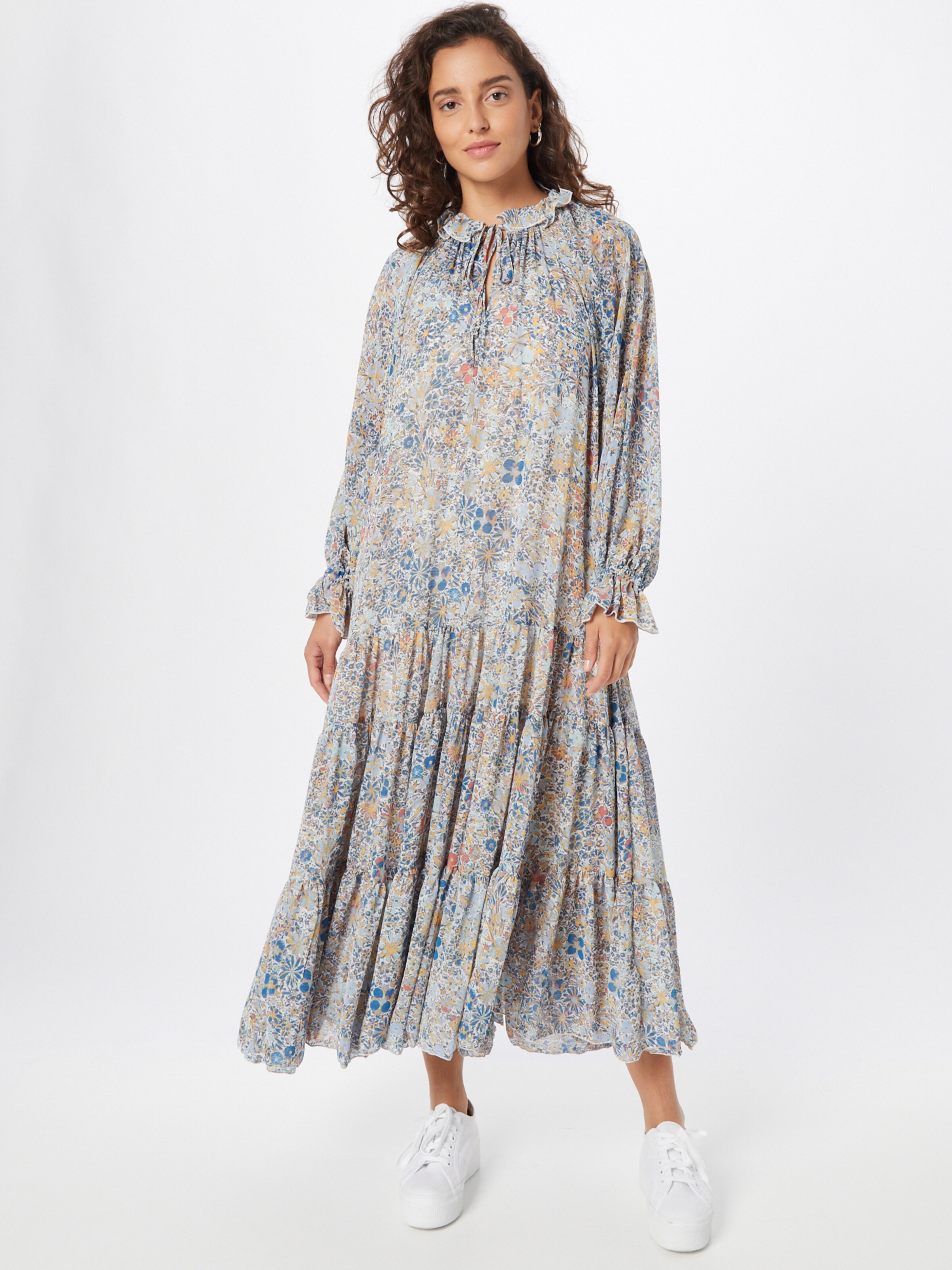 Frauen Kleider Free People Kleid 'FEELING GROOVY' in Mischfarben - JF23587 Frauen Kleider Free People Kleid 'FEELING GROOVY' in Mischfarben - JF23587