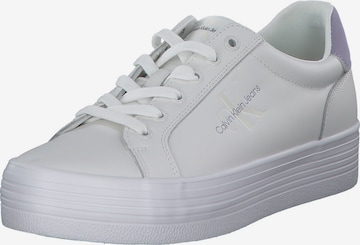 Calvin Klein Sneakers laag 'YW0YW01223' in Beige: voorkant