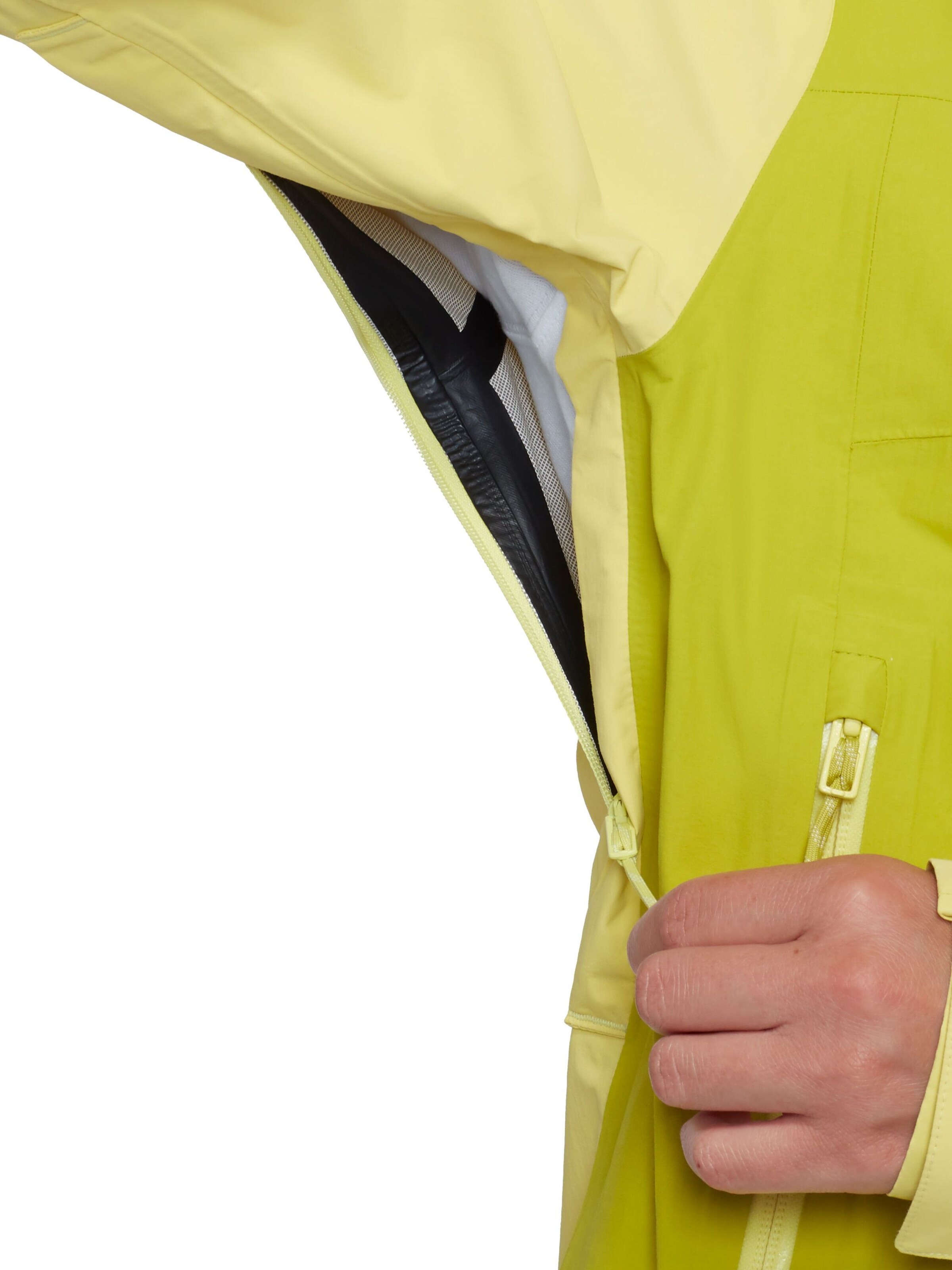 MAMMUT Outdoor Jacket in Yellow