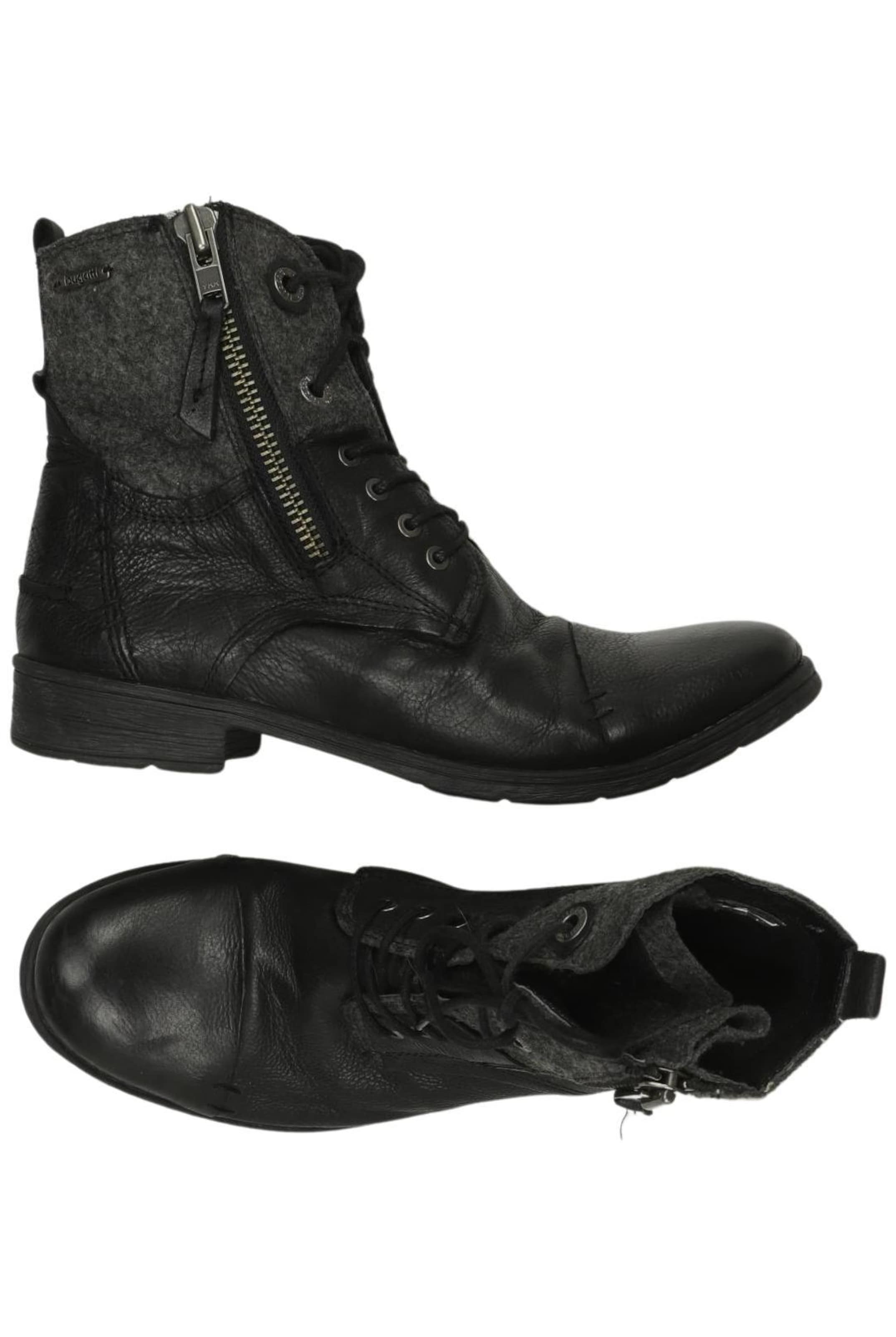 bugatti Stiefelette 42 in Schwarz: Vorderseite