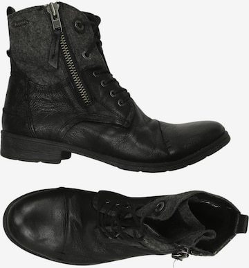 bugatti Stiefelette 42 in Schwarz: Vorderseite