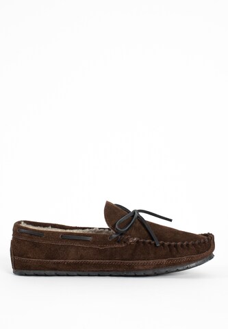 Minnetonka Mockasin 'Cassey' i brun