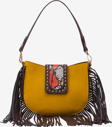 IZIA Handbag in Yellow: front