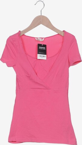 H&M Top & Shirt in XS in Pink: front