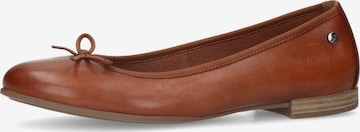 Ballerines MANFIELD en marron : devant