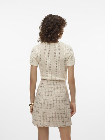 VERO MODA Trui 'NORA' in Grijs